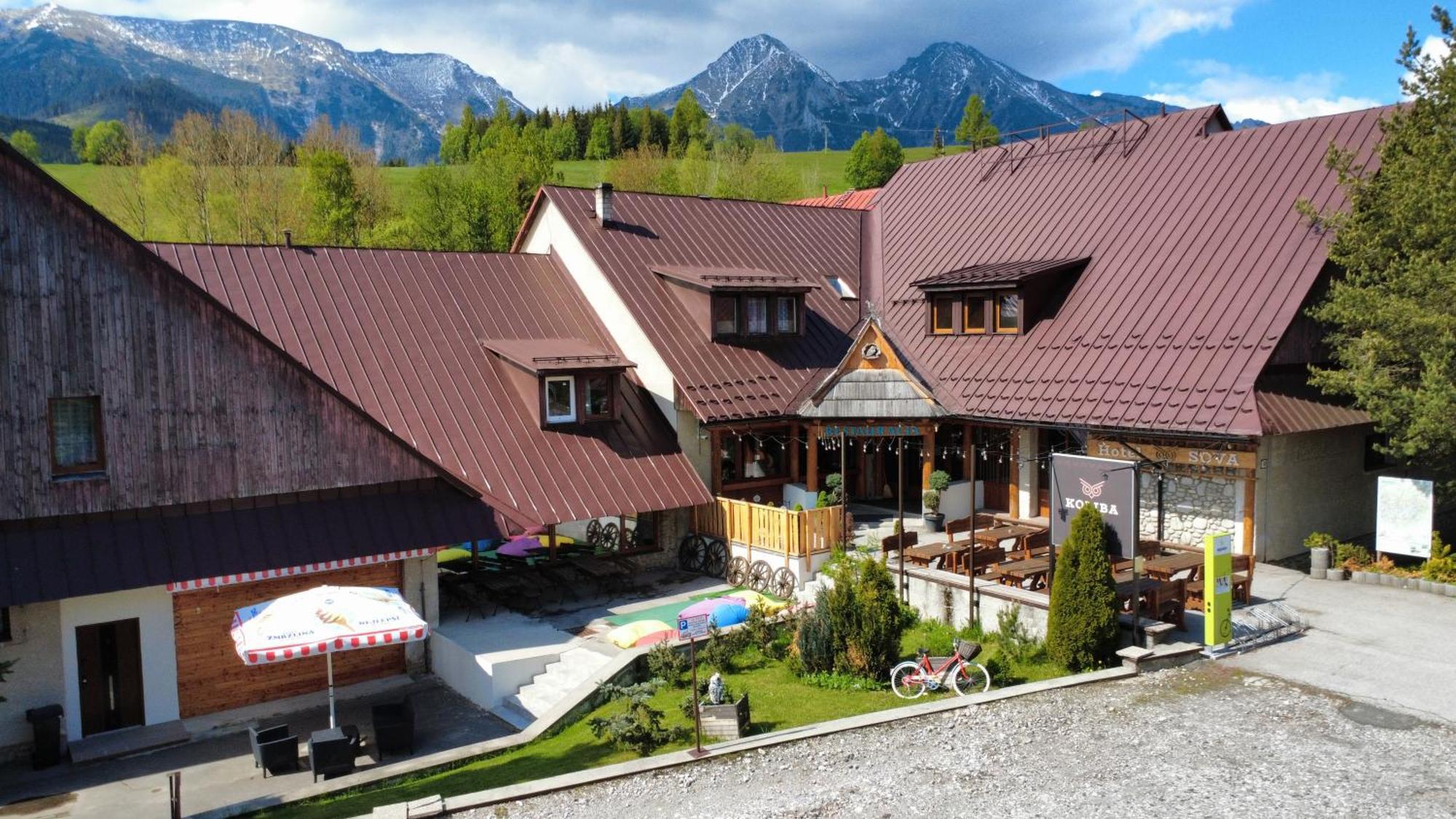 Sova Hotel&Restaurant Zdiar Exterior photo